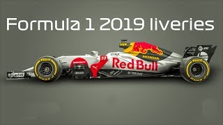 F1 2019 Concept Liveries - Aren't they beautiful?