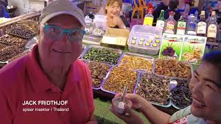 De spiser insekter i Thailand, som slik