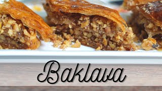 Let's make the most DELICIOUS BAKLAVA Recipe