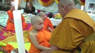 Little Monk shows gratitude