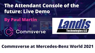 The Attendant Console of the future: Live Demo by Paul Martin