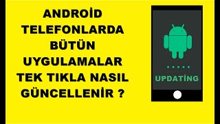 Android Uygulama Guncelleme Nasıl yapılır ?