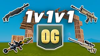 FORTNITE 1v1v1 Realistic PVP OG (Realistics FFA) MAP CODE: 9224-5630-0834