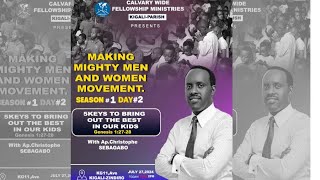 MAKE MIGHTY MEN AND WOMEN MOVEMENT SEASON 1 DAY 2 With APOSTLE CHRISTOPHE SEBAGABO | 27 - 07 - 2024