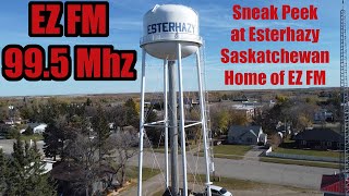 Sneak Peek at Esterhazy and the New EZ FM Radio Station - Travels With Bill