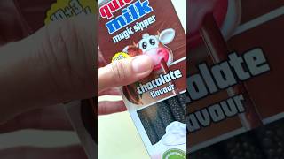 Quick Milk Chocolate Magic Sipper | ASMR #satisfying #sweets #chocolate #asmr #shorts