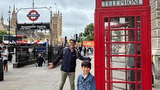 2024 Summer vacation in London | Day 1&2 | Travel with kid vlog ✈️