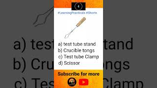 Learn Practicals and Laboratory Concepts - Learning practicals #33 #shorts #chemistry #practical