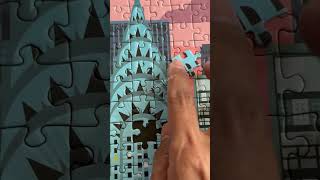 What building in New York is this? #puzzles #shorts #newyork #satisfying