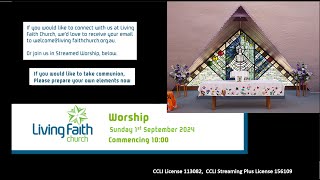 Living Faith Church, 1st September 2024