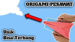 Cara Membuat Pesawat Terbang dari Kertas (Origami)