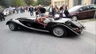 start MORGAN PLUS + 8 V8 3,5 litres BMW, moderne, classique 367 Chevaux only sound