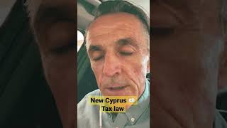 New Cyprus tax law 🇨🇾