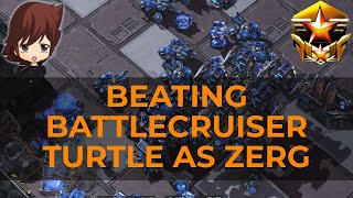 Dealing with MASS BATTLECRUISER - Viper Corruptor Broodlord - Grandmaster Zerg - Starcraft 2