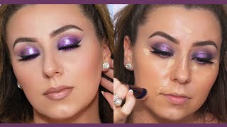 SMOKEY PURPLE EYSHADOW - ROSE SIARD