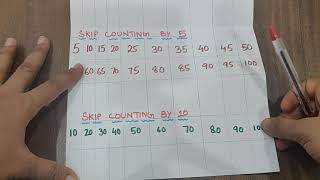 SKIP COUNTING | बच्चों को Skip Count करना कैसे सिखाएं