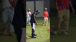 Camidoh and Beeztrap on the golf course and this happened #ghana #stonebwoy #camidoh