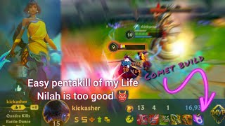 Nilah top Wildrift gameplay | Easy pentakill One by one