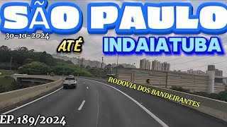 SÃO PAULO ATÉ INDAIATUBA PELA RODOVIA DOS BANDEIRANTES SP-348 #sãopaulo #indaiatuba #sp348 #campinas