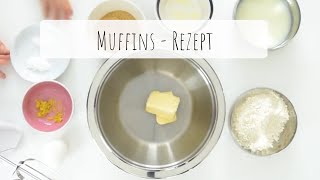 Leckere Geburtstags Muffins - Kinderleichtes aber leckeres Muffins-Rezept - Muffins mit AMC