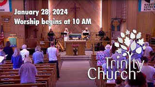 Worship for January 28, 2024