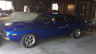 1973 Cuda - First Start of the Year