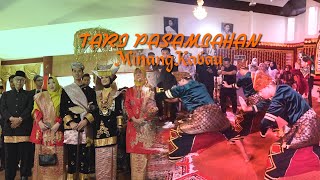 Tari Pasambahan Aacara Baralek Gadang Minangkabau