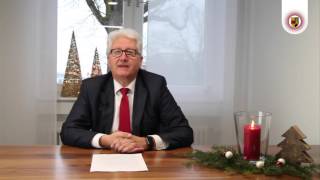 Weihnachtsgruß von Landrat Thomas Reinhardt 2015