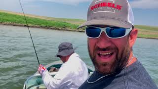 Stinky Bay? Lake Alkaline North Dakota! Caught 30 + Fish