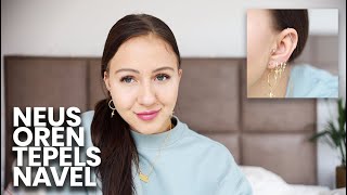 Q&A OVER AL MIJN PIERCINGS | PIJN, MIJN FAVORIET & SPIJT?