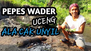 CARI IKAN WADER DAN UCENG DI SUNGAI || LANGSUNG DI PEPES