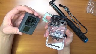 Аквабокс и монопод для GoPro 5 6 7