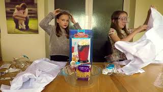 Popcorn Challenge by Charley and LIv