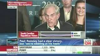 Ron Paul New Hampshire Primary Speech