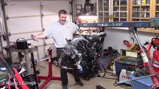 ENGINE INSTALL SIDEWAYS!!