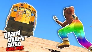 GTA 5 ONLINE | AVOID THE AVALANCHE!!