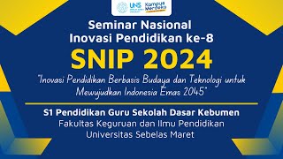 Seminar Nasional Inovasi Pendidikan ke-8 (SNIP 2024)