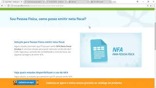 Quero Te Mostra  Como  Emitir Nota Fiscal NFA e - Fornecedor Squid Facíl