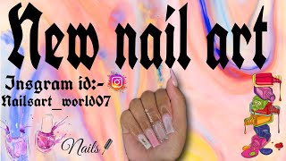 New nail art design #nailart #newnailartdesign