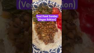 #eatclean #vegan #blackeyedpeas #collardgreens #tomato #sundaydinner #sunday #dinner #goodfood #asmr