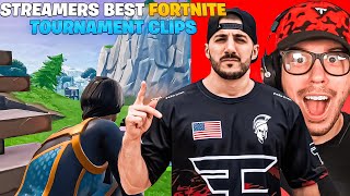 Streamers BEST Tournament Moments IN FORTNITE! (Ninja, Typical Gamer, NICKMERCS, & MORE!)