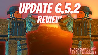 REVIEWING EVERYTHING NEW IN UPDATE 6.5.2 | Blackhawk Rescue Mission 5 | ROBLOX