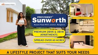 Provident Sunworth City | 2 BHK and 3 BHK Flats/Apartments in Mysore Road, Bangalore West