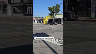 Ebike ride on Magnolia Blvd to Magnolia Park and back #burbank