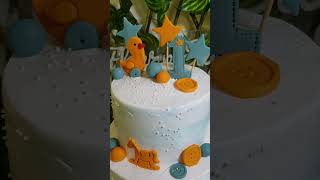 1st Birthday Cake #babyshowercake #cake #themedcake #diy #themecake