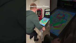 Come si gioca a Flipper #perte #flipper #pinball #gameplay #games #gamer #funny