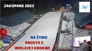 Zapis transmisji z konkursu drużynowego w Zakopanem 2023