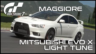 Gran Turismo 7 | Light Tune - Mitsubishi Evo X @ Maggiore