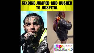 #6ix9ine was jumped inside a #SouthFlorida gym ... he was rushed to a hospital 😳🙏🏾