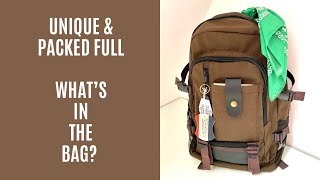 🤎 Jam Packed Unique Limited Edition Ephemera Bag - Take A Peek With Me (The Junking Journaler)  🤎